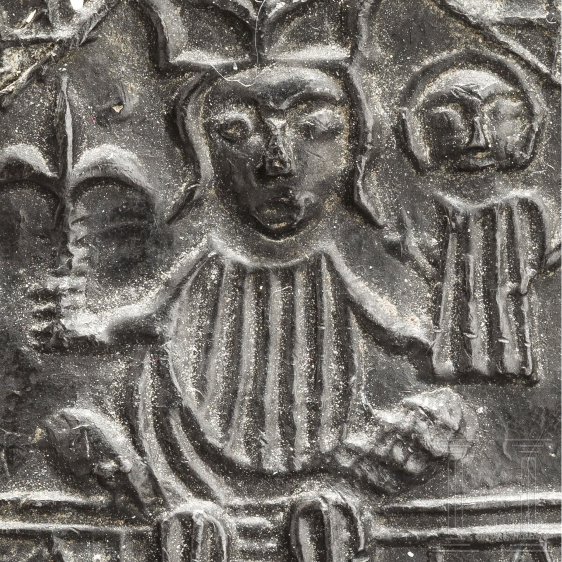Pilgerabzeichen aus Zinn, Niederlande, um 1400 - Bild 3 aus 3