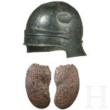 Späthellenistischer Helm, Sonderform des attischen Typs, 1. Jhdt. v. Chr.