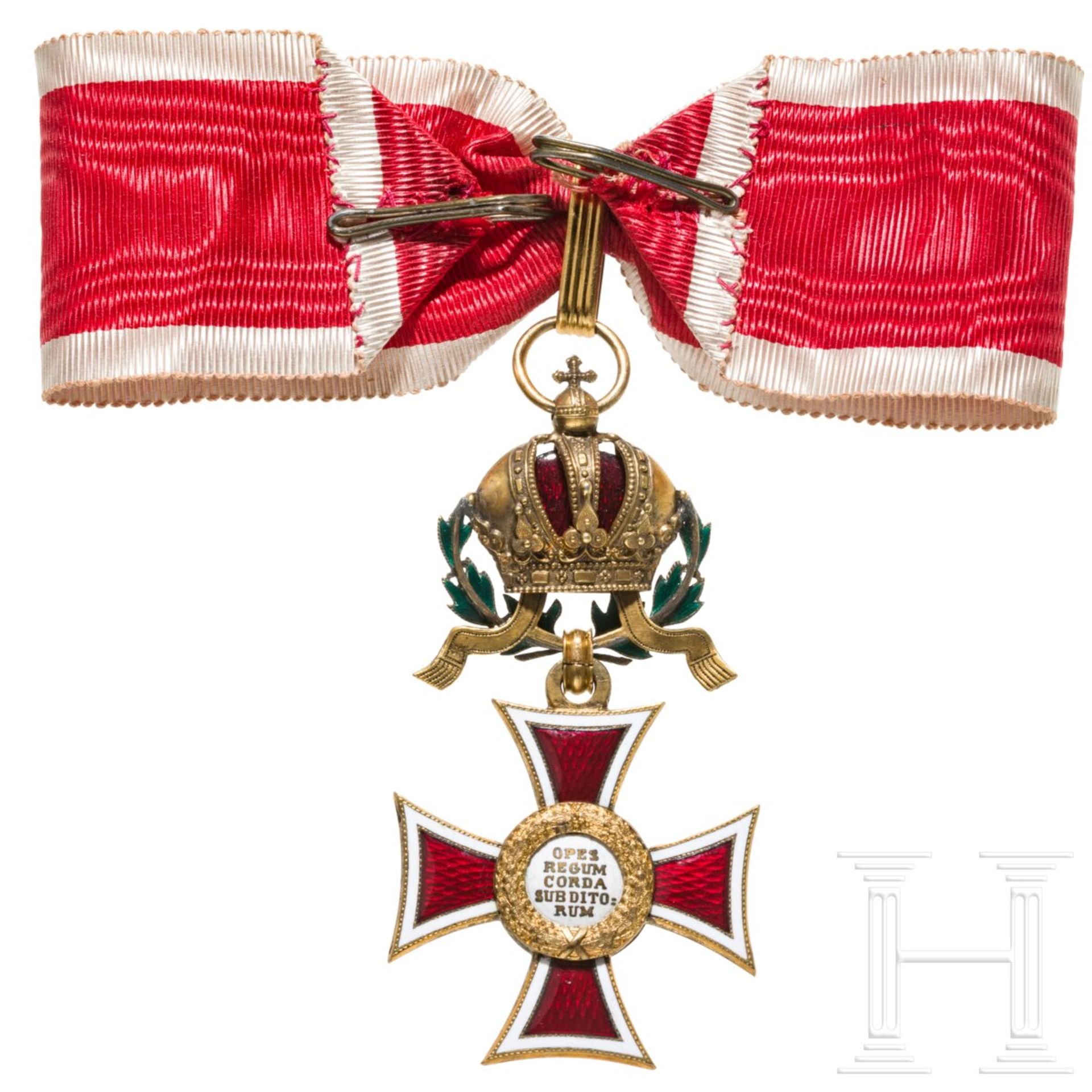 Leopold-Orden, Kommandeurskreuz mit Kriegsdekoration - Bild 2 aus 5