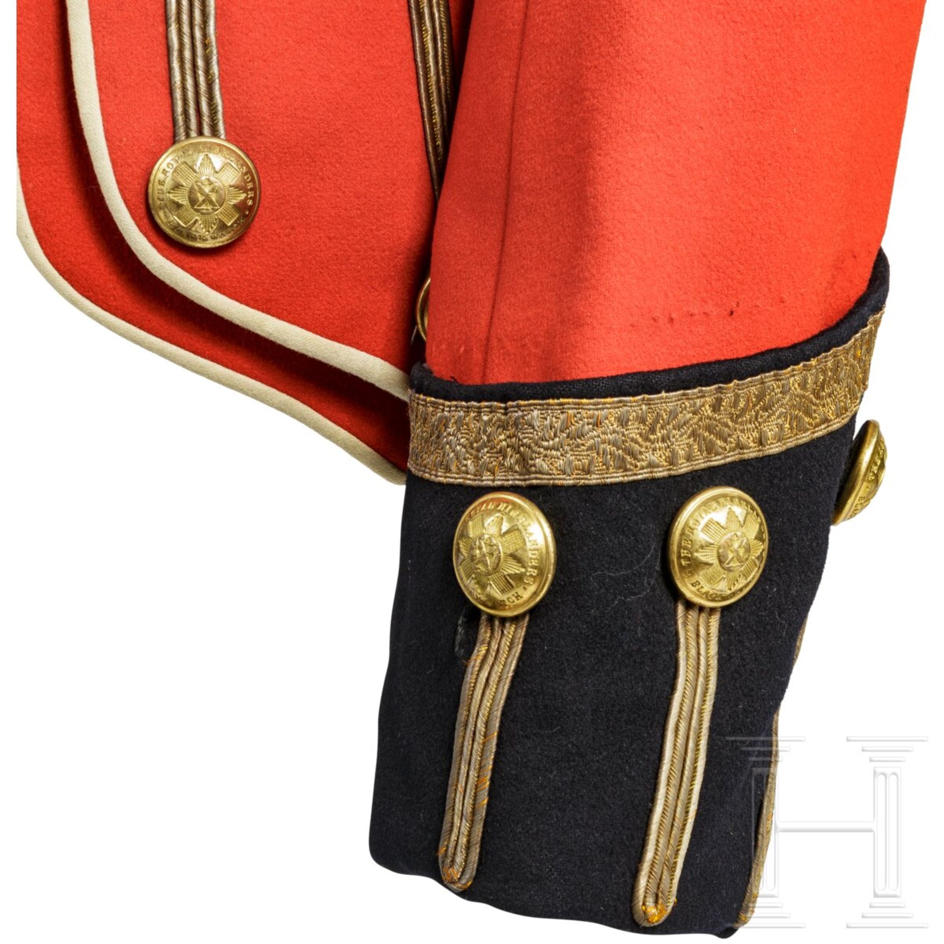 Uniform für einen Offizier der Black Watch, Royal Highlander, Ende 19. Jhdt. - Image 5 of 7