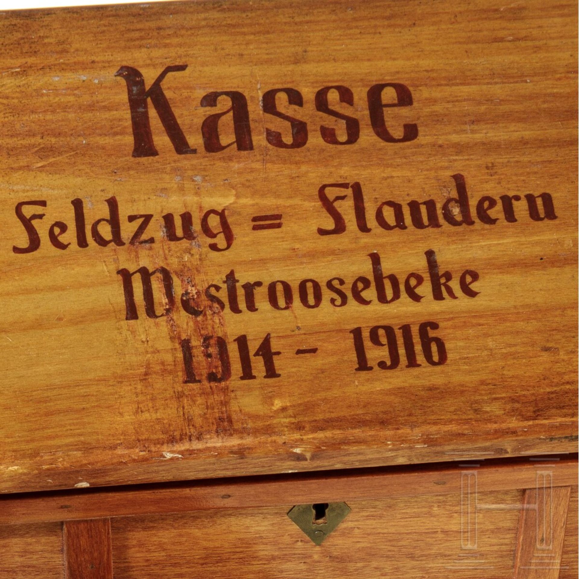 Kasse "Feldzug - Flandern" und Dokumente des Besitzers - Image 5 of 6