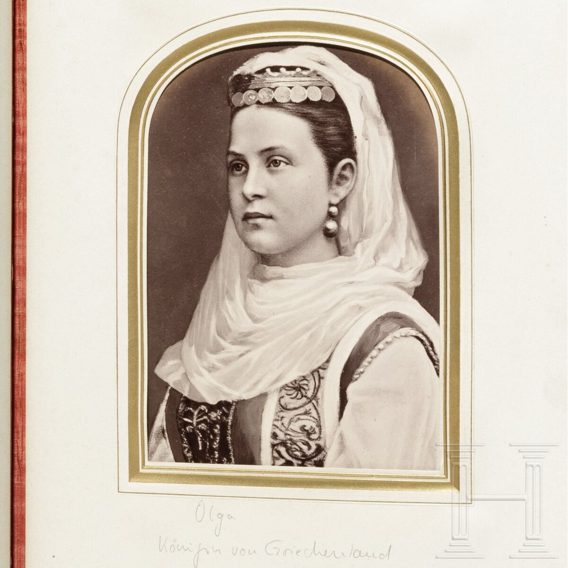 Kaiserin Elisabeth von Österreich - Fotoalbum mit Persönlichkeiten des 19. Jhdts. - Image 13 of 19