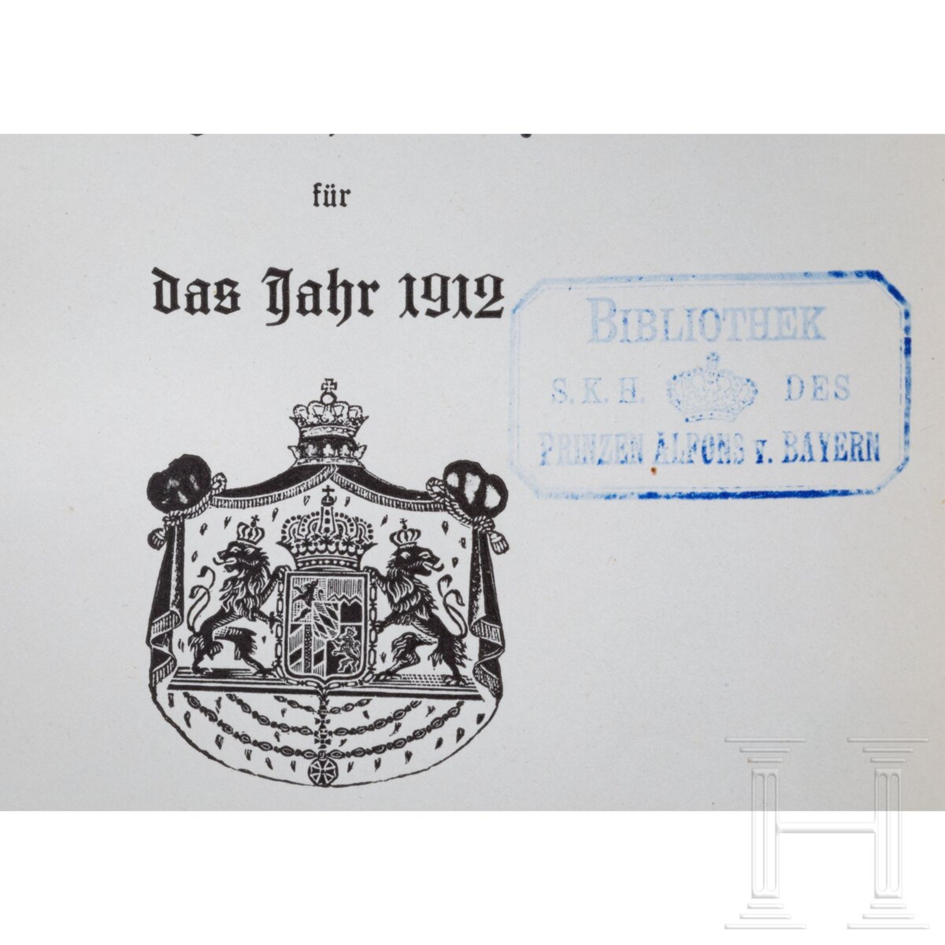 Prinz Ludwig Ferdinand von Bayern (1859 - 1949) - zwei Bücher mit Schmuckeinbänden - Image 7 of 8