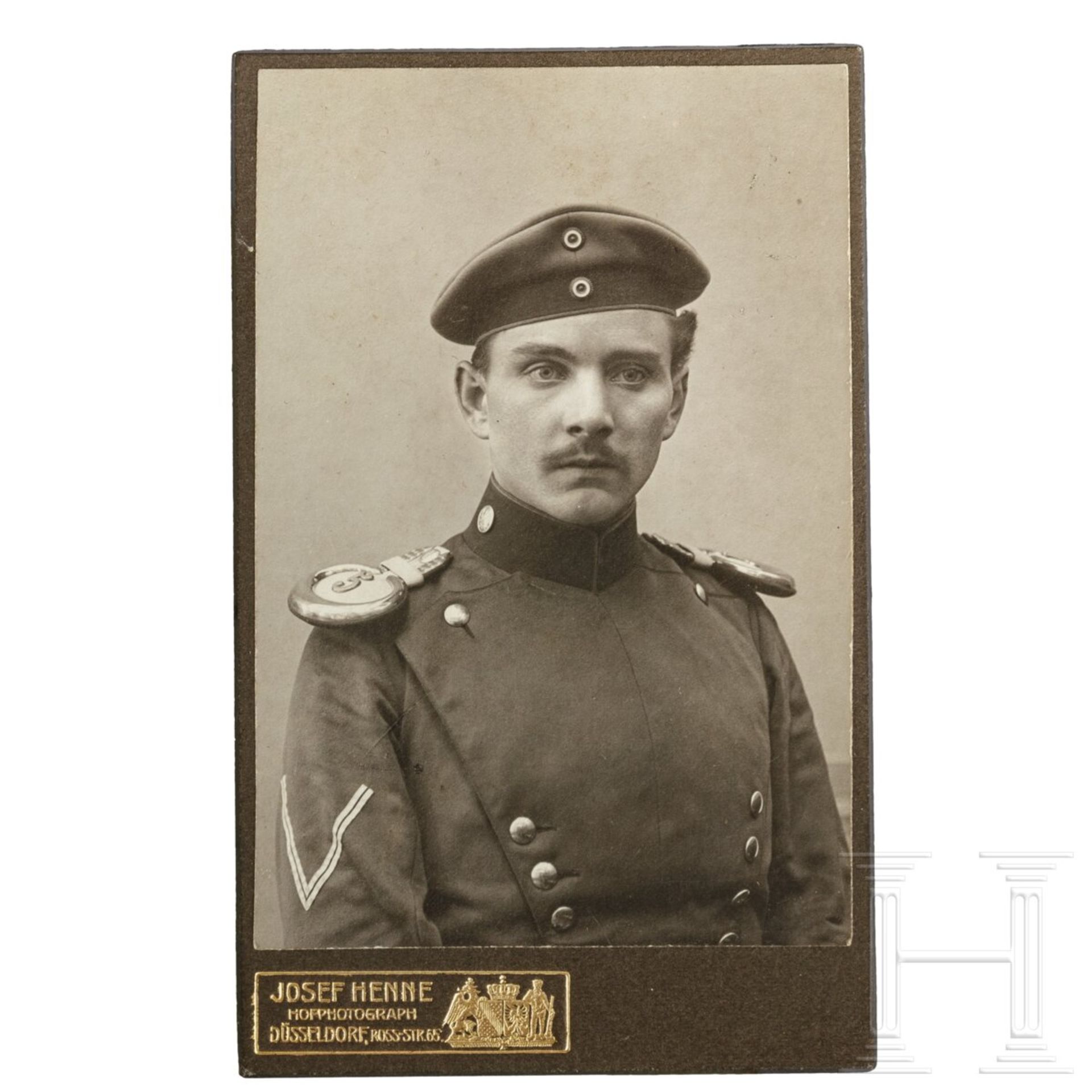Ulan Heinrich Loose vom Westfälischen Ulanen-Regiment Nr. 5 - Ulanka, Hose, Trägerfoto und Führungsz - Bild 11 aus 11