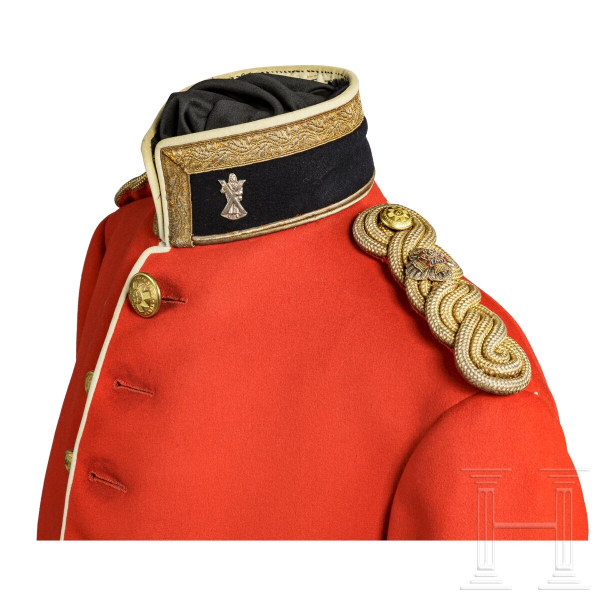 Uniform für einen Offizier der Black Watch, Royal Highlander, Ende 19. Jhdt. - Image 4 of 7