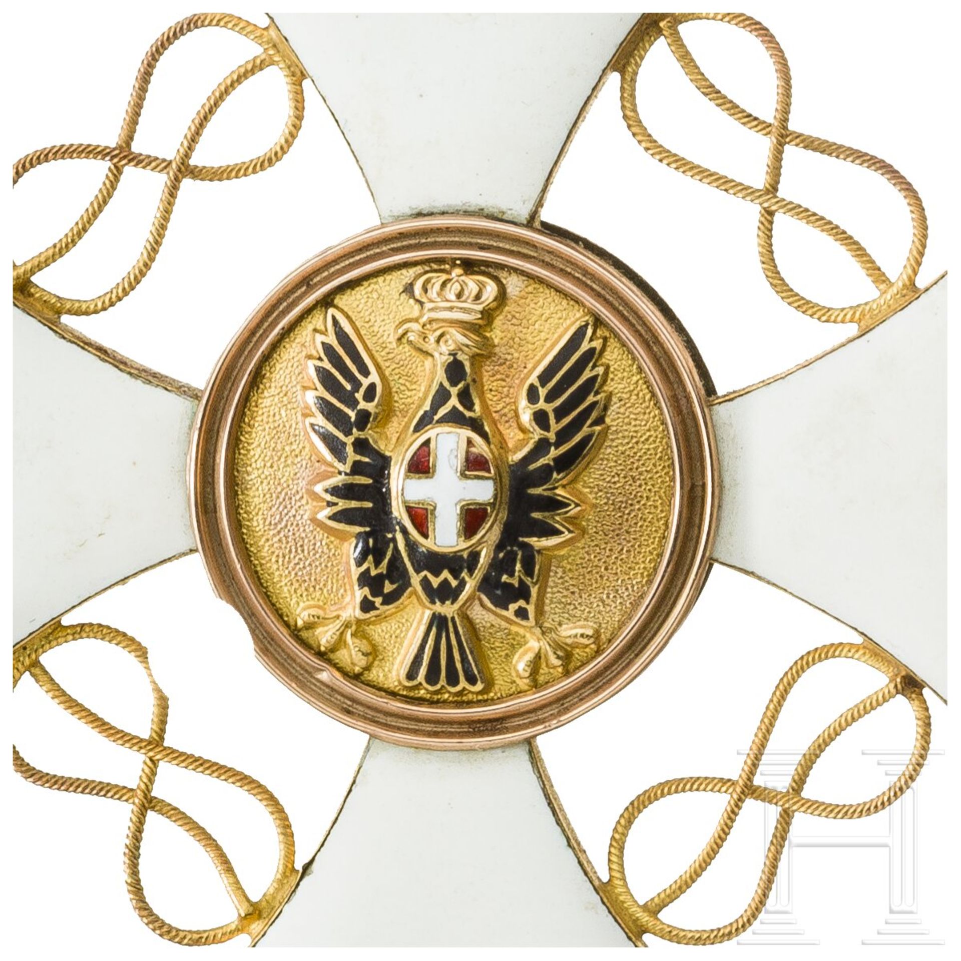 Ernst von Barth zu Harmating (1849 - 1934) - Orden der Krone von Italien und Trägerfoto, um 1900 - Bild 7 aus 7