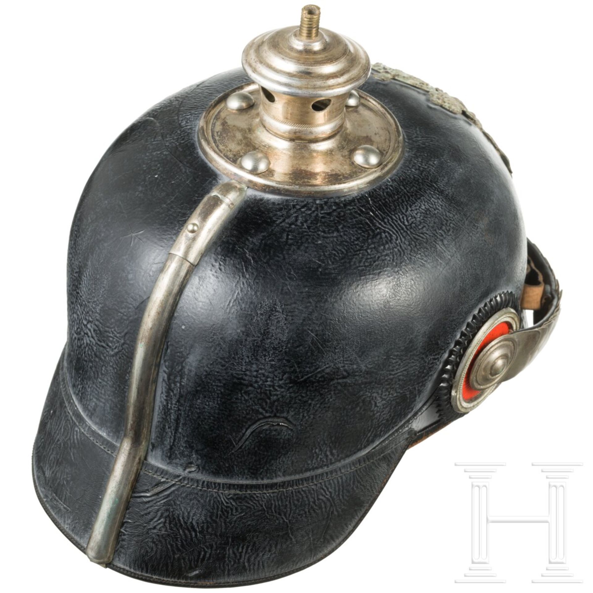 Otto Karl Schirndinger von Schirnding (1892 - 1979) - Helm M 1896 für Pioniere, um 1912 -1914 - Image 4 of 8