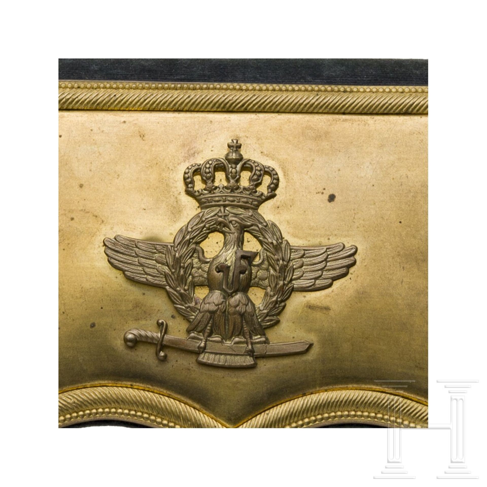 Kartuschkasten für Offiziere der Luftwaffe aus der Regierungszeit von König Ferdinand I., 1914 - 192 - Bild 3 aus 3