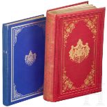 Prinz Ludwig Ferdinand von Bayern (1859 - 1949) - zwei Bücher mit Schmuckeinbänden