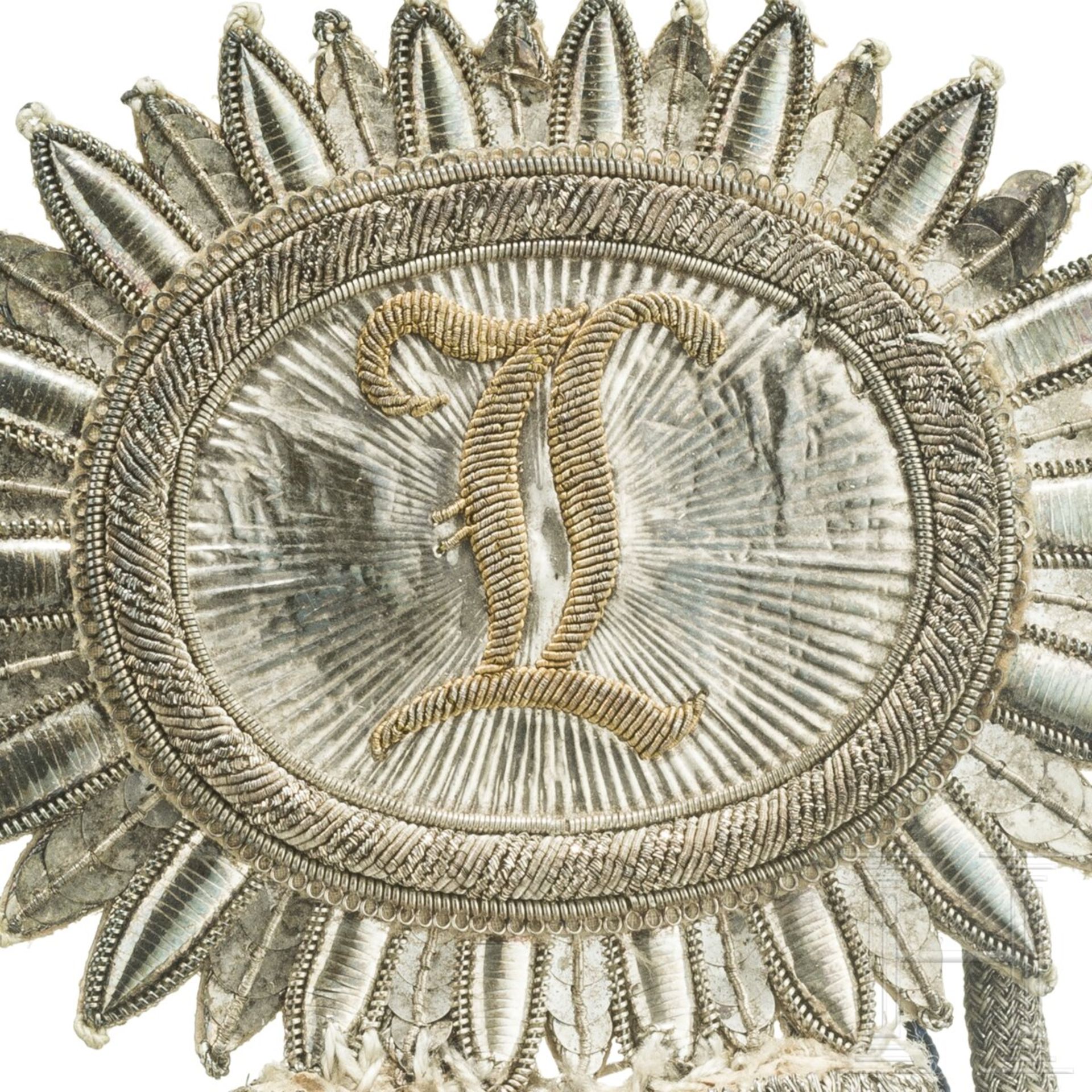 Portepee zum Kammerherrenschlüssel aus der Regierungszeit von König Ludwig II. (1864 - 1886) oder Lu - Bild 3 aus 3
