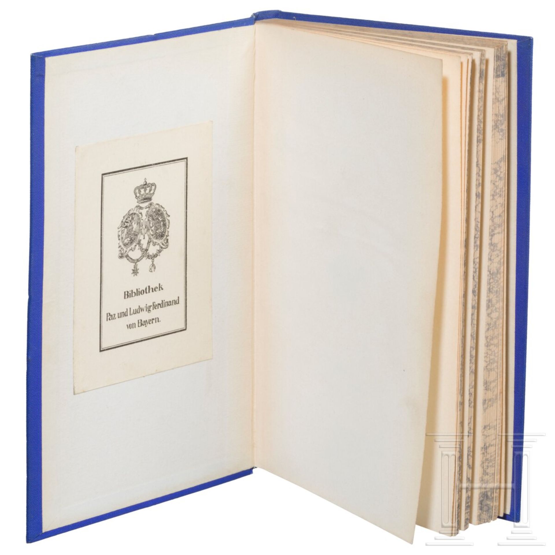 Prinz Ludwig Ferdinand von Bayern (1859 - 1949) - zwei Bücher mit Schmuckeinbänden - Image 2 of 8