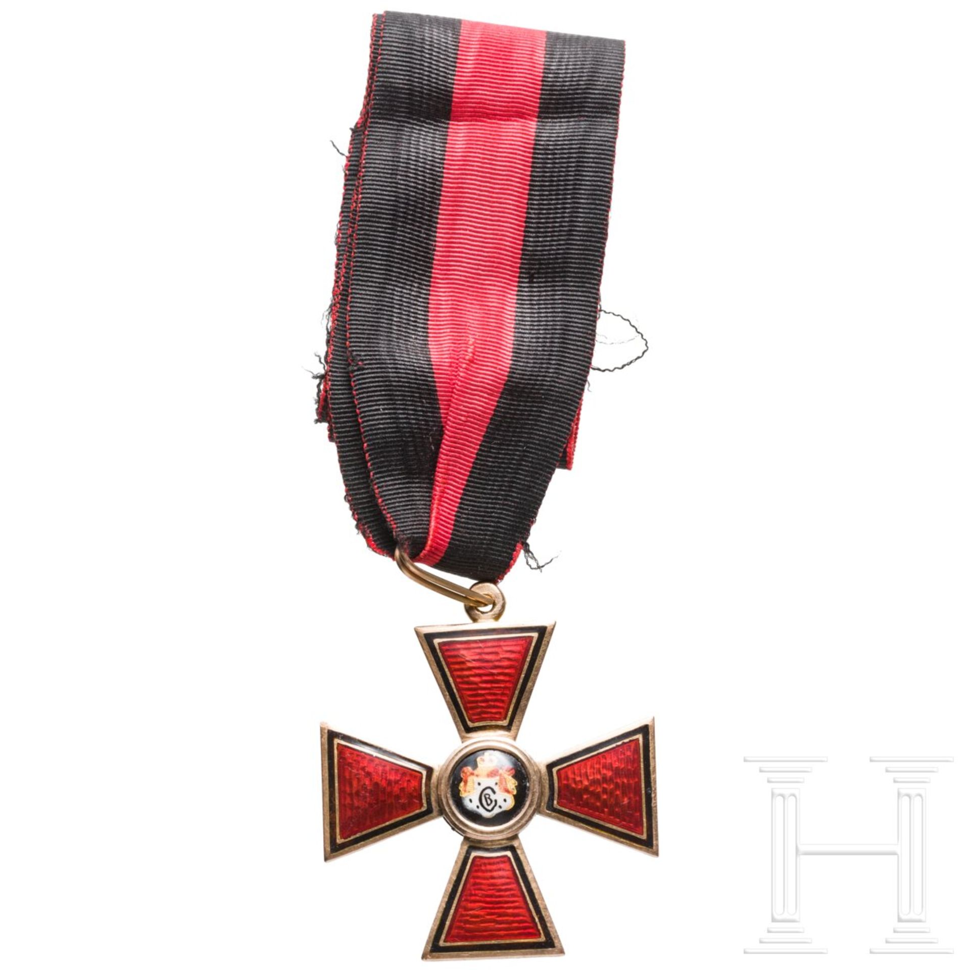 St.-Wladimir-Orden - Kreuz 3. Klasse, Russland, um 1890 - Bild 2 aus 6