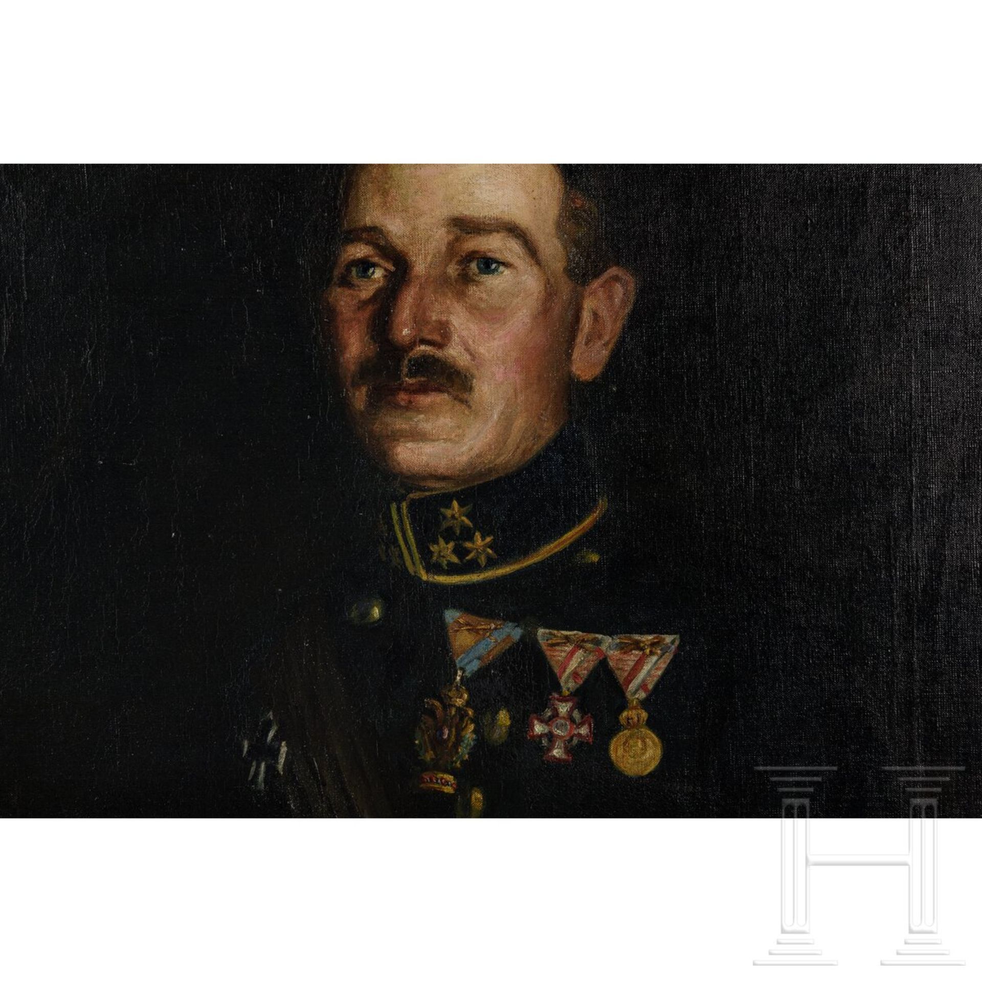 Portrait eines k.u.k. Rittmeisters der Husaren, um 1900 - Image 2 of 4
