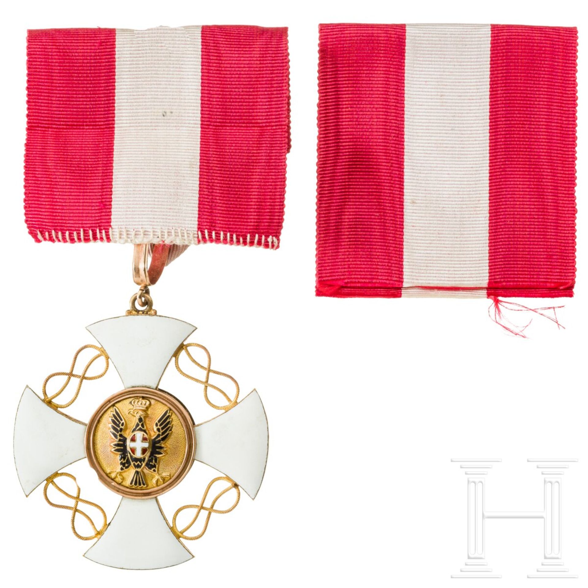 Ernst von Barth zu Harmating (1849 - 1934) - Orden der Krone von Italien und Trägerfoto, um 1900 - Bild 3 aus 7