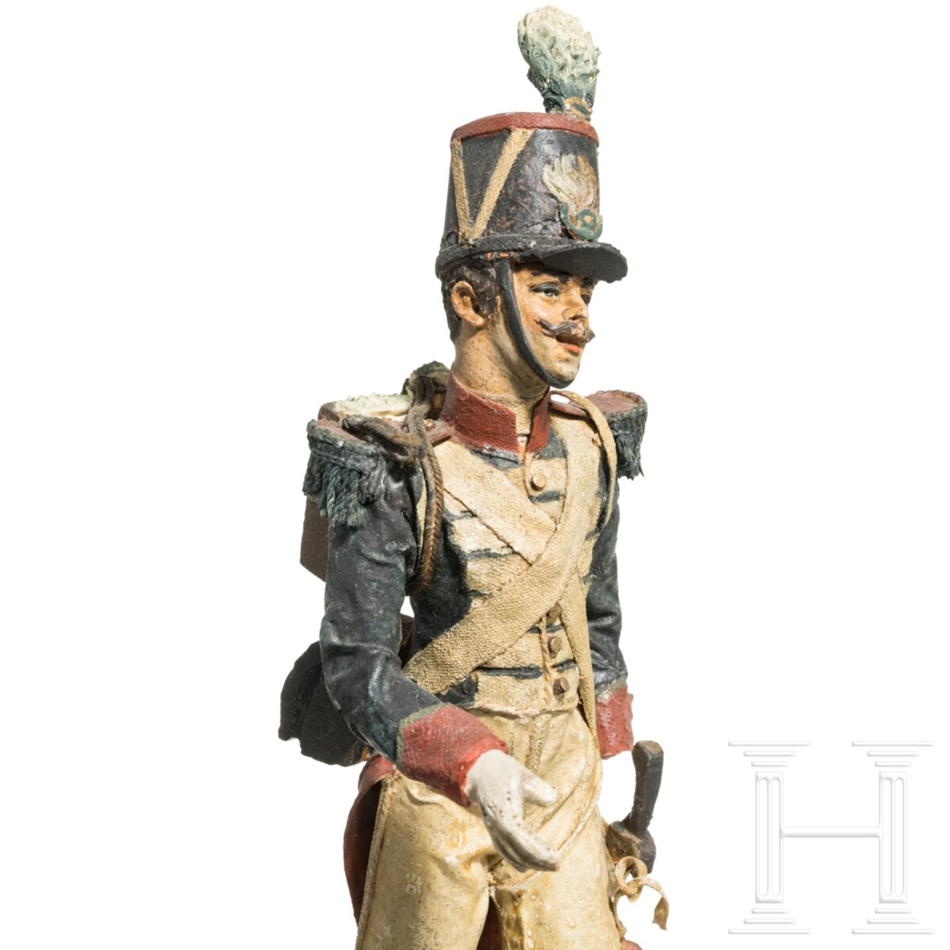 Sechs Uniformfiguren der französischen Infanterie, 1. Hälfte 19. Jhdt. - Image 8 of 10