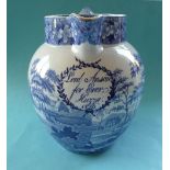 (Political Commemorative commemorate) 1826 General Election: a good Spode documentary pearlware
