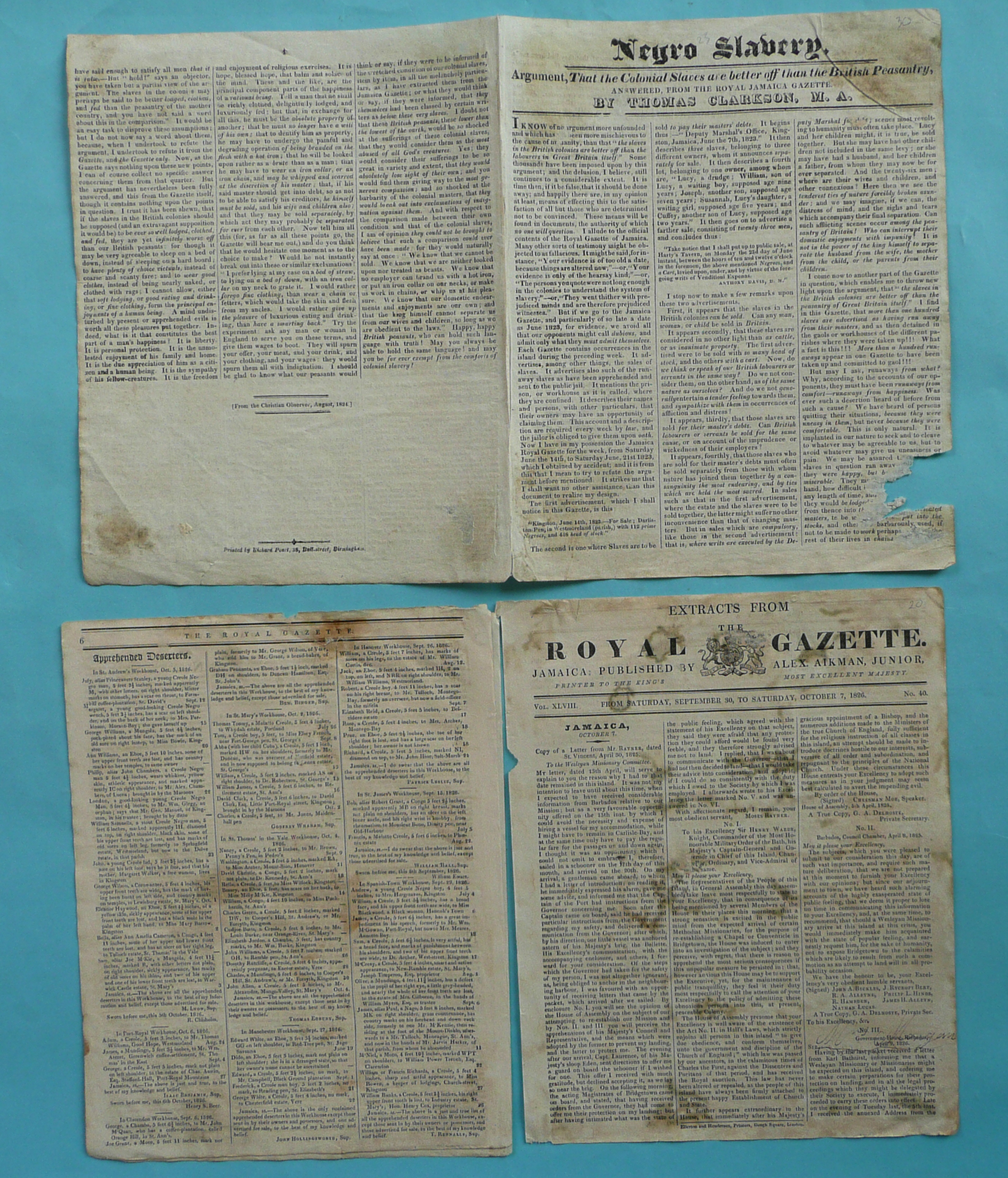 (Commemorative anti-slavery slave) A fascinating archive of paper printed material comprising - Image 10 of 19