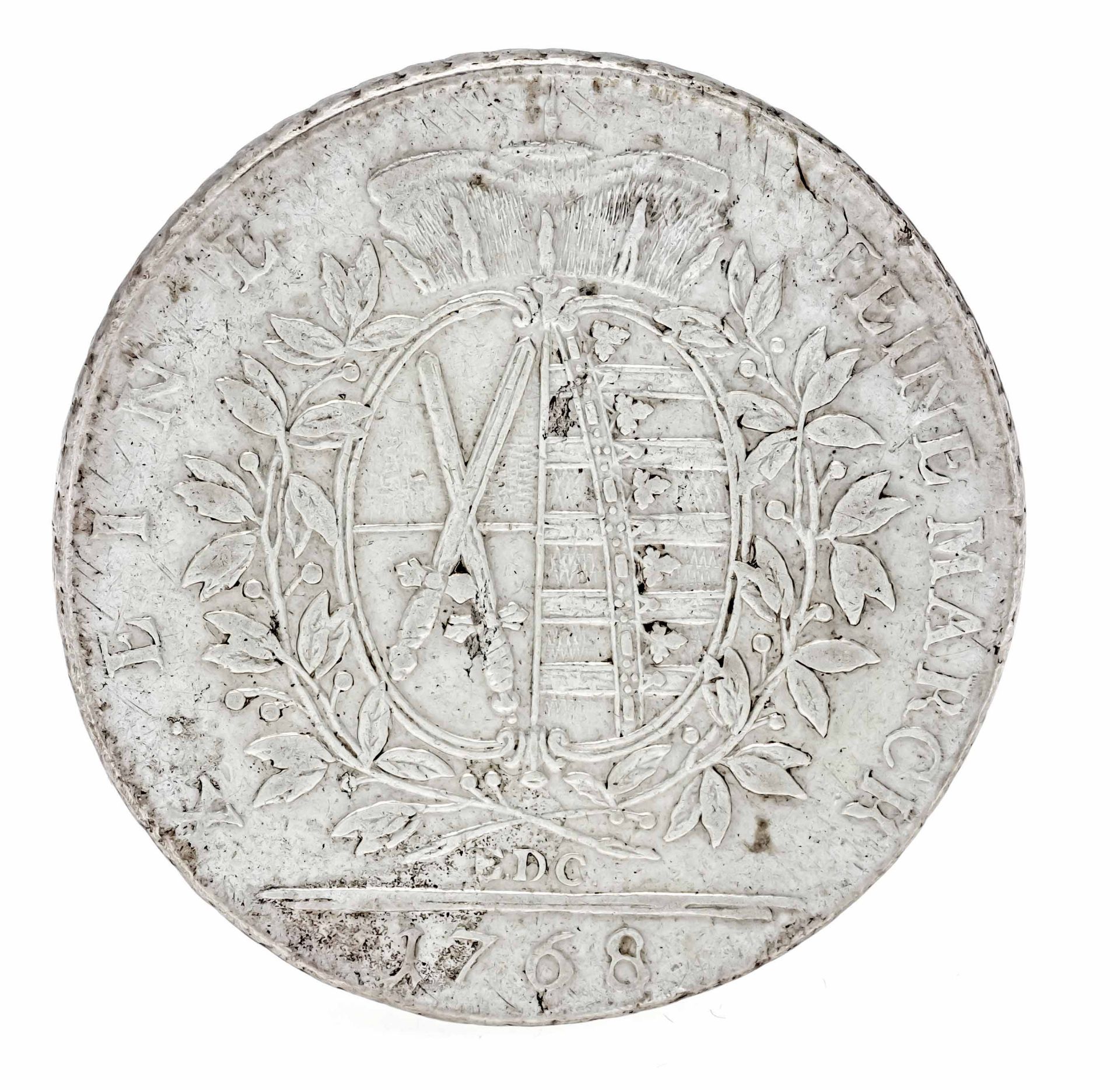 Münze, Taler, Sachsen, 1768, 2 - Bild 2 aus 2