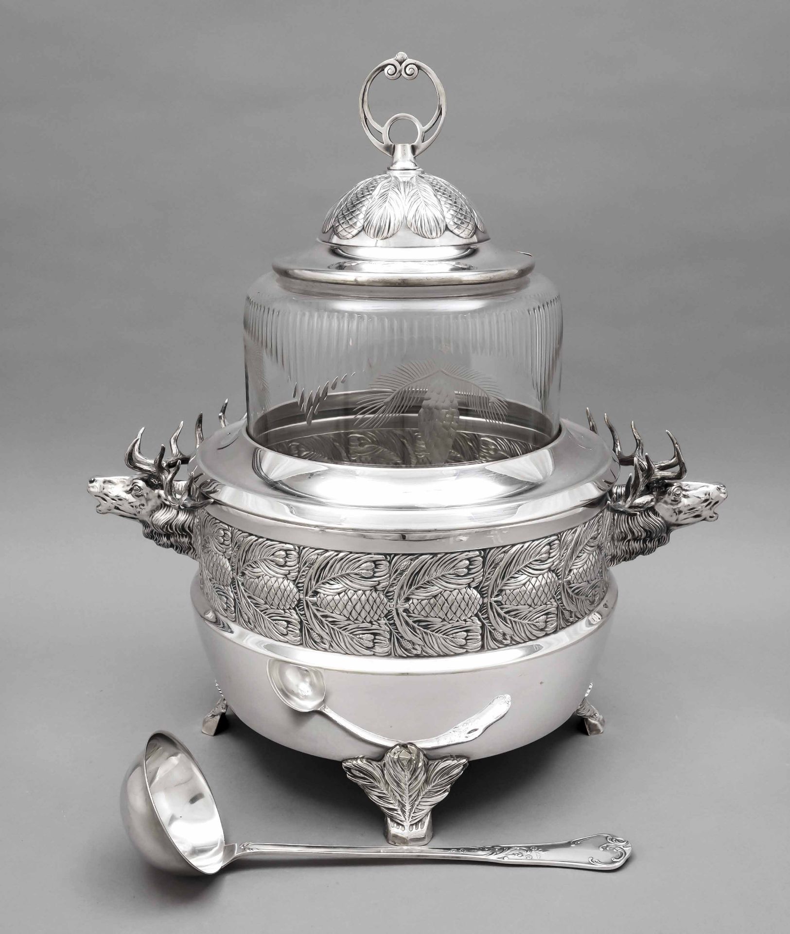 Große Bowle, Deutsch, um 1900,