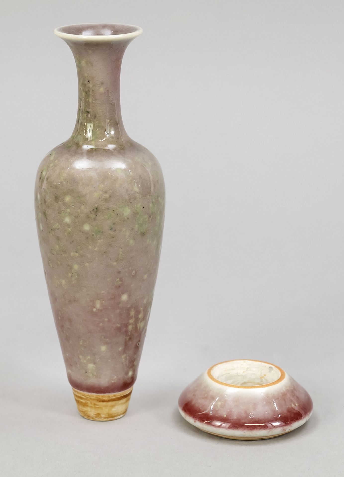 Kleine Vase mit Stand, China, 1 - Bild 2 aus 2