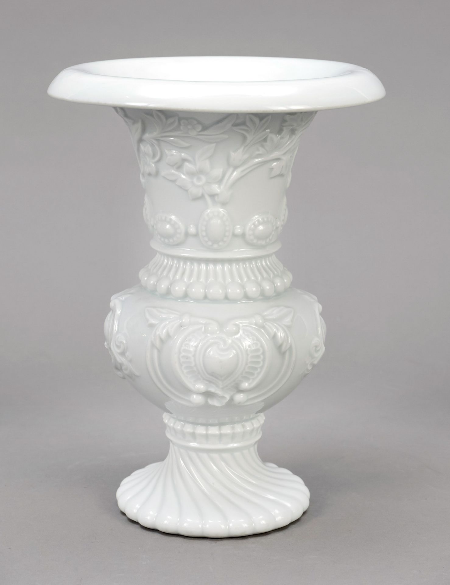 Vase, Meissen, Knauf-Schwerter