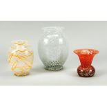 Drei Vasen, 1. H. 20. Jh., WMF