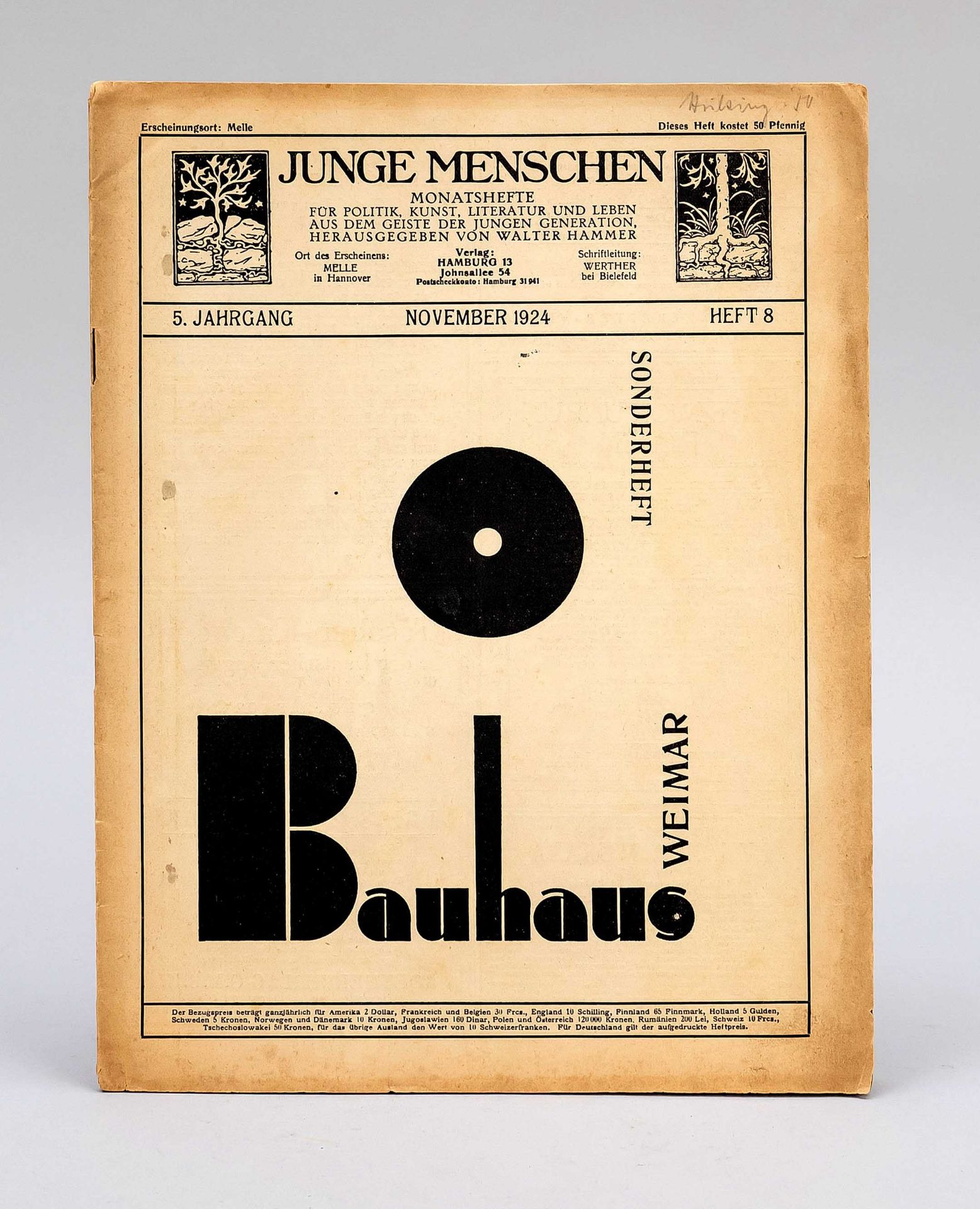 Zeitschrift Bauhaus Weimar, So