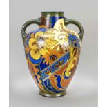 Große Jugendstil-Vase, Gouda,