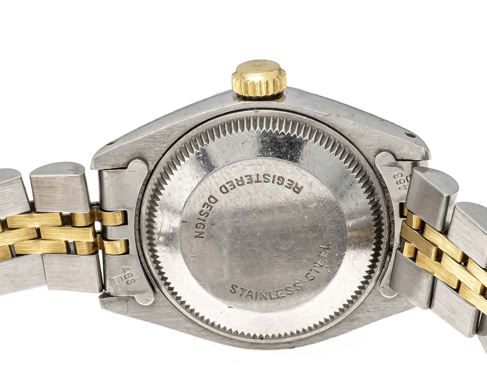 Rolex Lady Datejust, steel/gold GG 750/000, ref. 6917 circa 1980, automatic movement cal. 2030 - Image 2 of 2