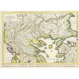 Historische Karte von Griechen
