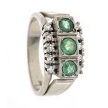 Smaragd-Diamant-Ring WG 585/00