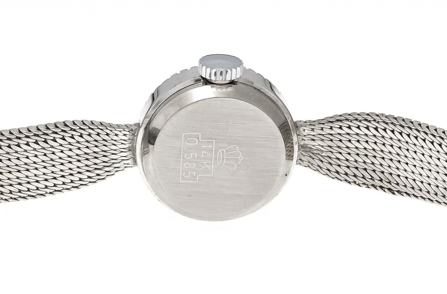 Roxy ladies' diamond watch, 585/000 cg, bezel with 24 diamonds in a diamond setting, total approx. - Image 2 of 2