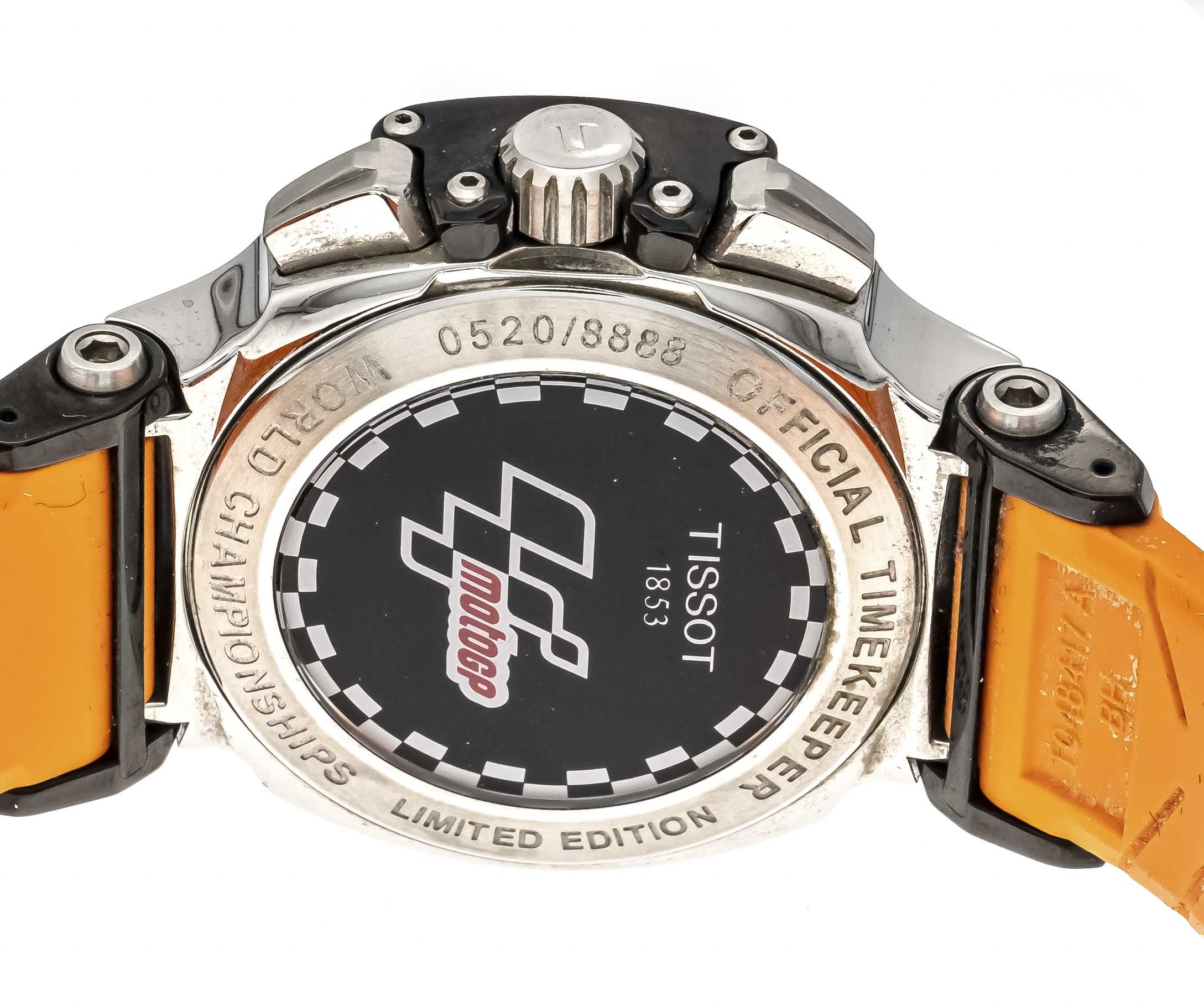Tissot MotoGp, men's quartz watch, ref. T048.417.27.202.00A, from 2011, ltd. Edition 0520/8888, - Image 2 of 3