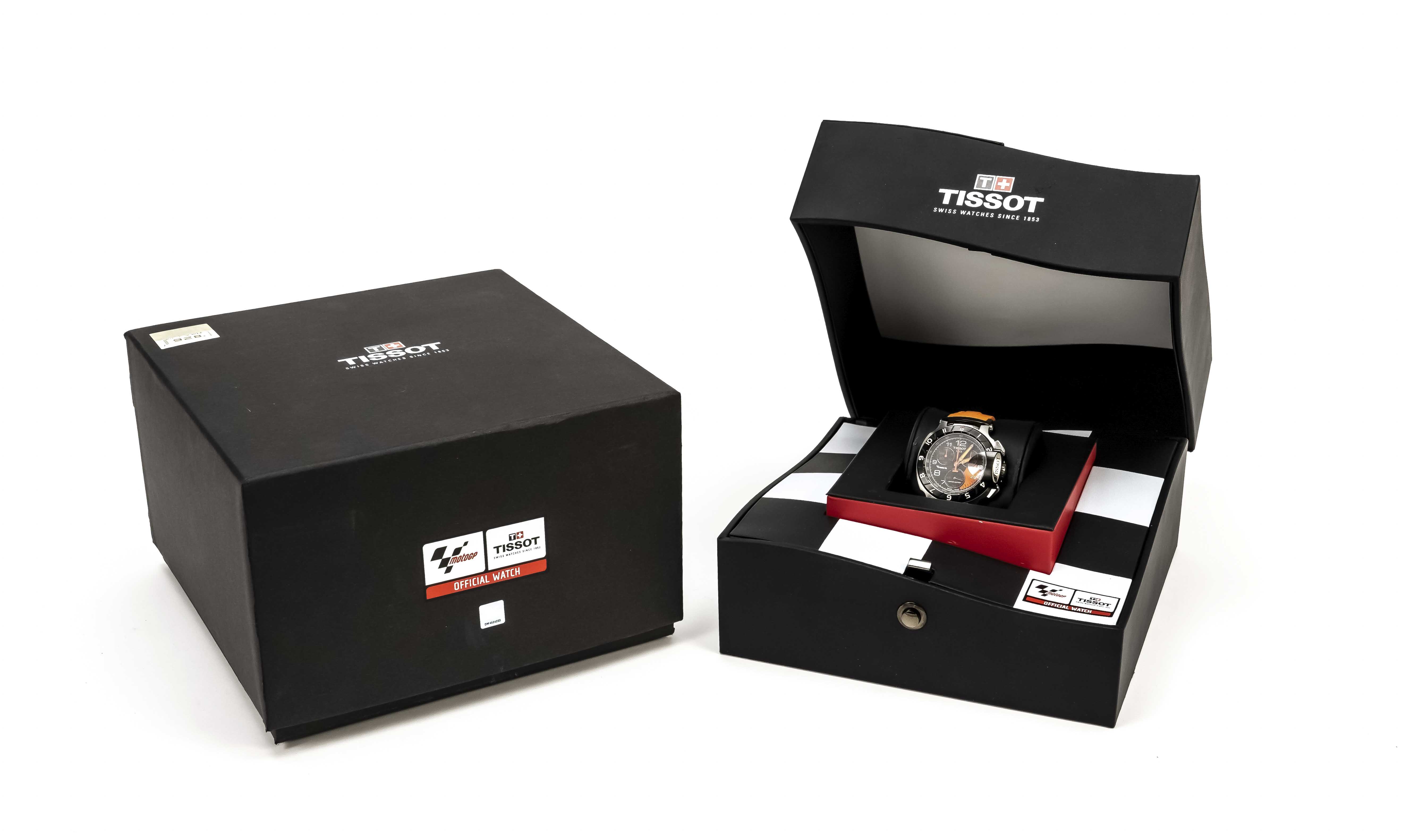 Tissot MotoGp, men's quartz watch, ref. T048.417.27.202.00A, from 2011, ltd. Edition 0520/8888, - Image 3 of 3