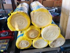 7 X ROLLS ISOVER 75MM PARTY WALL INSULATION