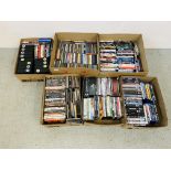 AN EXTENSIVE COLLECTION OF DVD'S AND CD'S