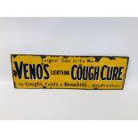 A VINTAGE VENO'S LIGHTNING COUGH CURE, FOR COUGHS, COLDS,