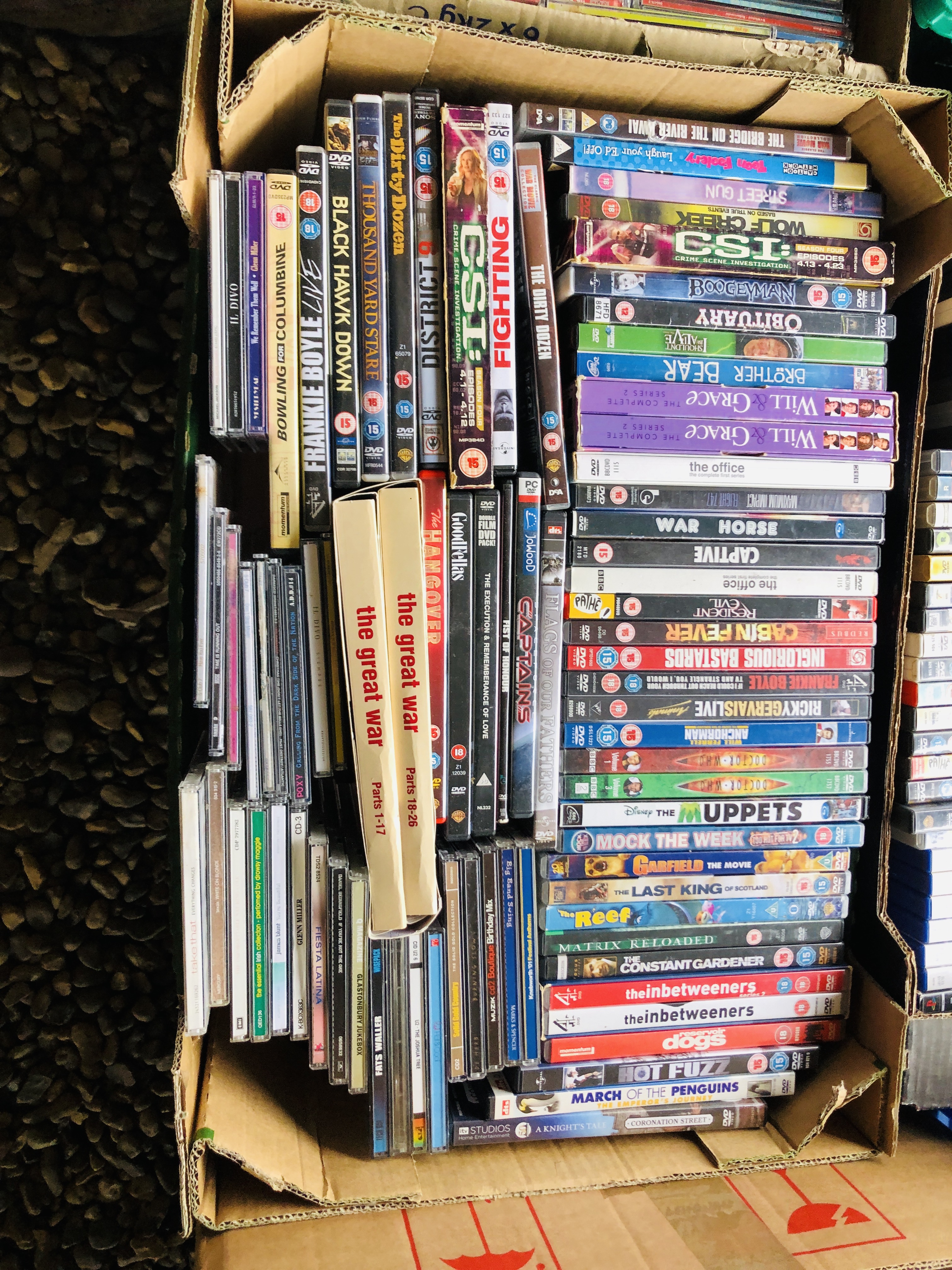 A LARGE COLLECTION OF MIXED DVD'S IN BOXES - Image 15 of 17