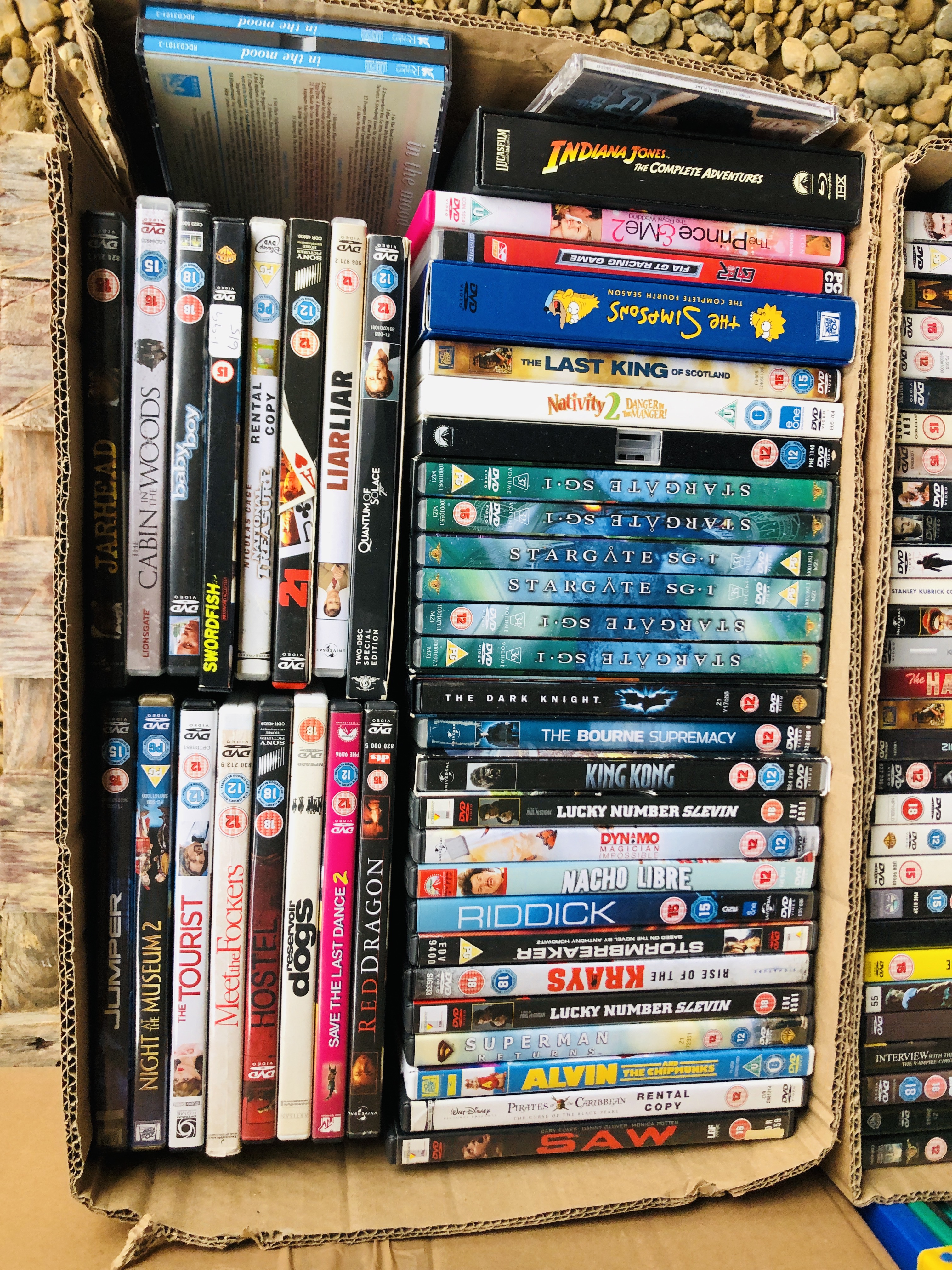 A LARGE COLLECTION OF MIXED DVD'S IN BOXES - Image 2 of 17