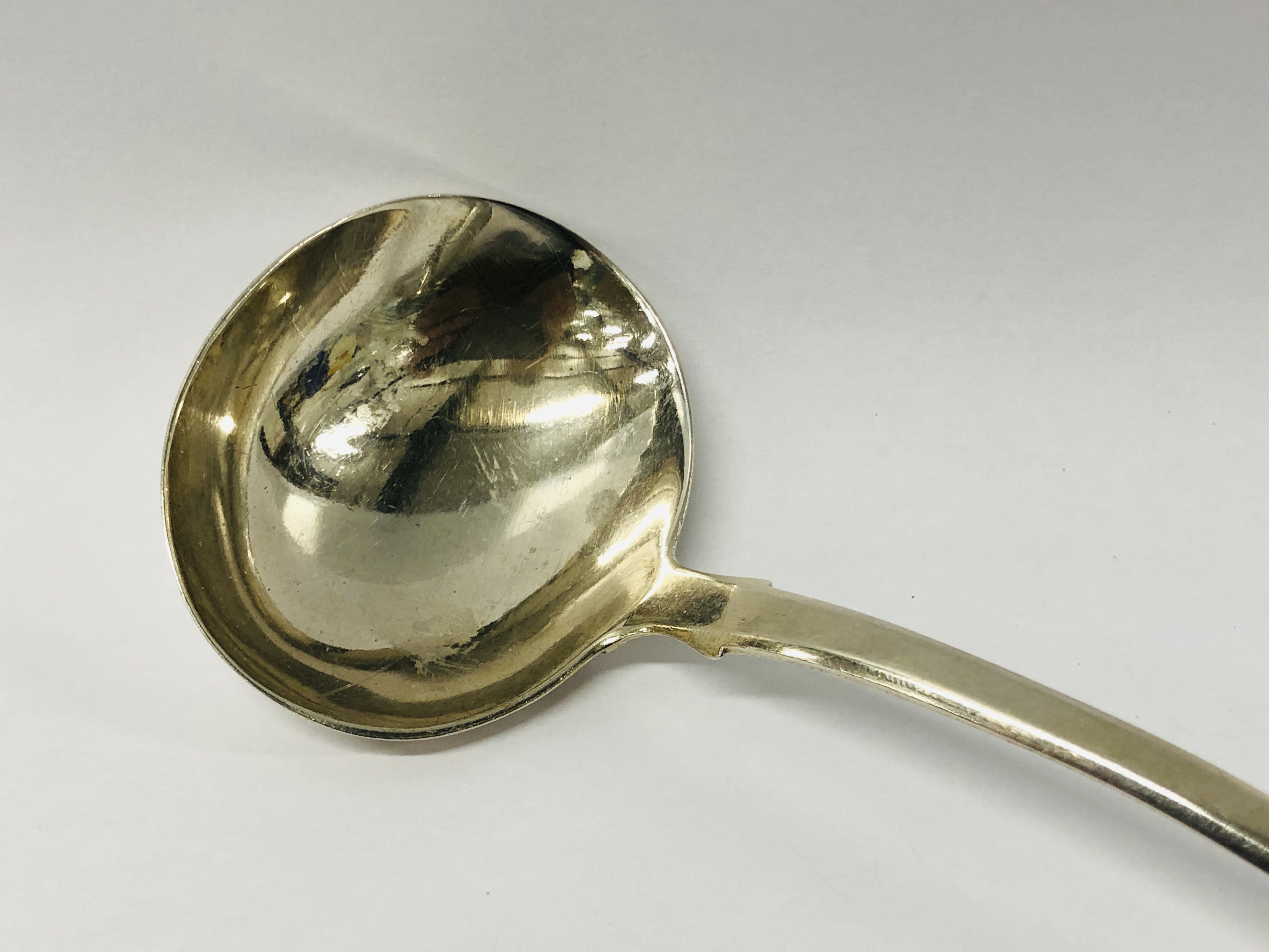 A PAIR OF SILVER SAUCE LADLES EXETER 1836, WILLIAM ROWLINGS SOBEY. - Image 6 of 18