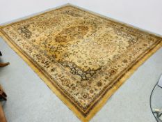 C20TH MACHINE MADE CARPET IN THE PERSIAN STYLE,