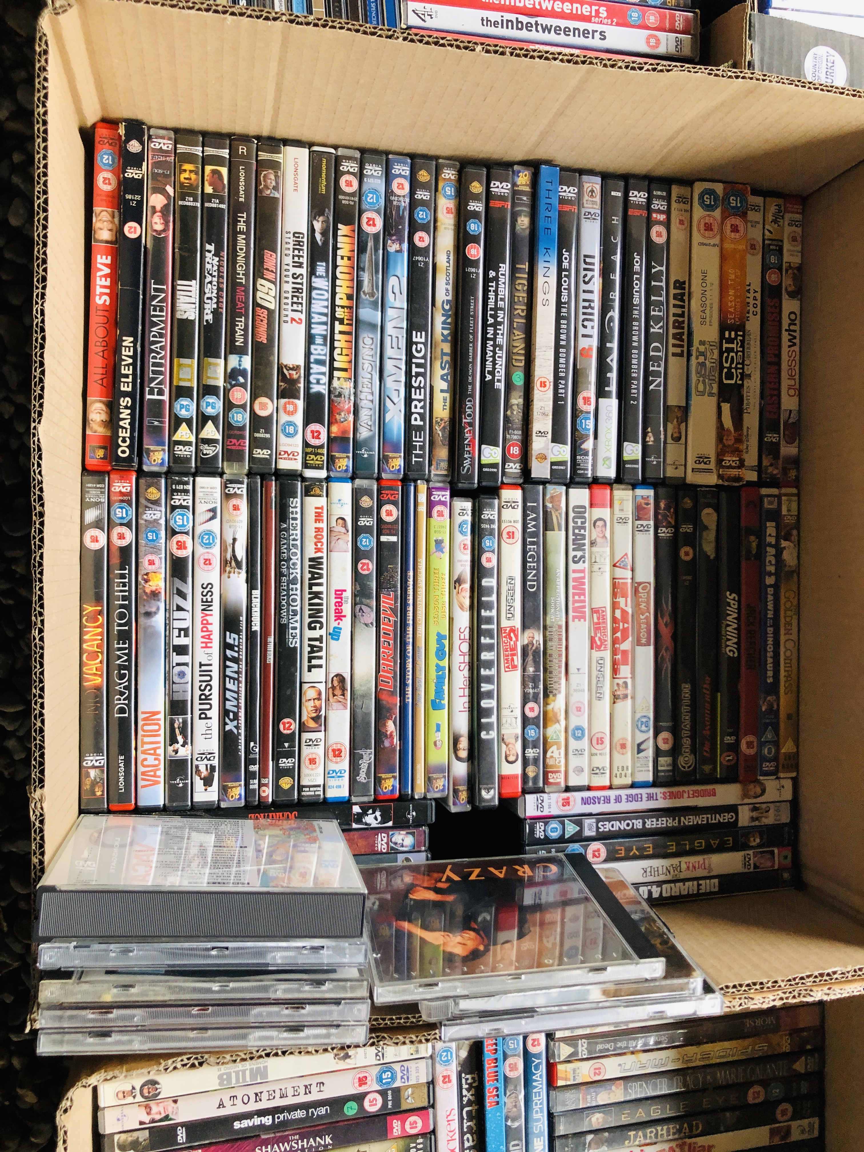 A LARGE COLLECTION OF MIXED DVD'S IN BOXES - Image 16 of 17