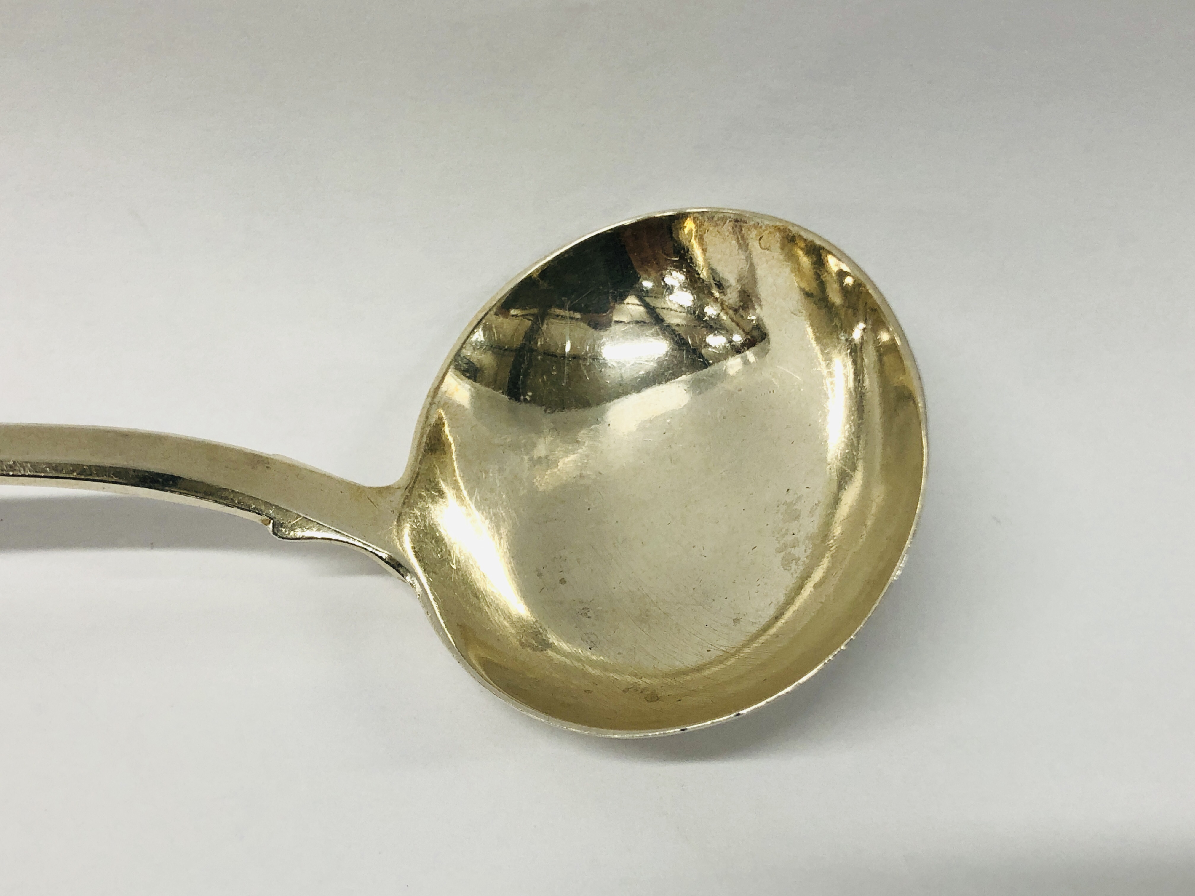 A PAIR OF SILVER SAUCE LADLES EXETER 1836, WILLIAM ROWLINGS SOBEY. - Image 4 of 18