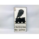 (R) LEVEL CROSSING TRAIN SIGN