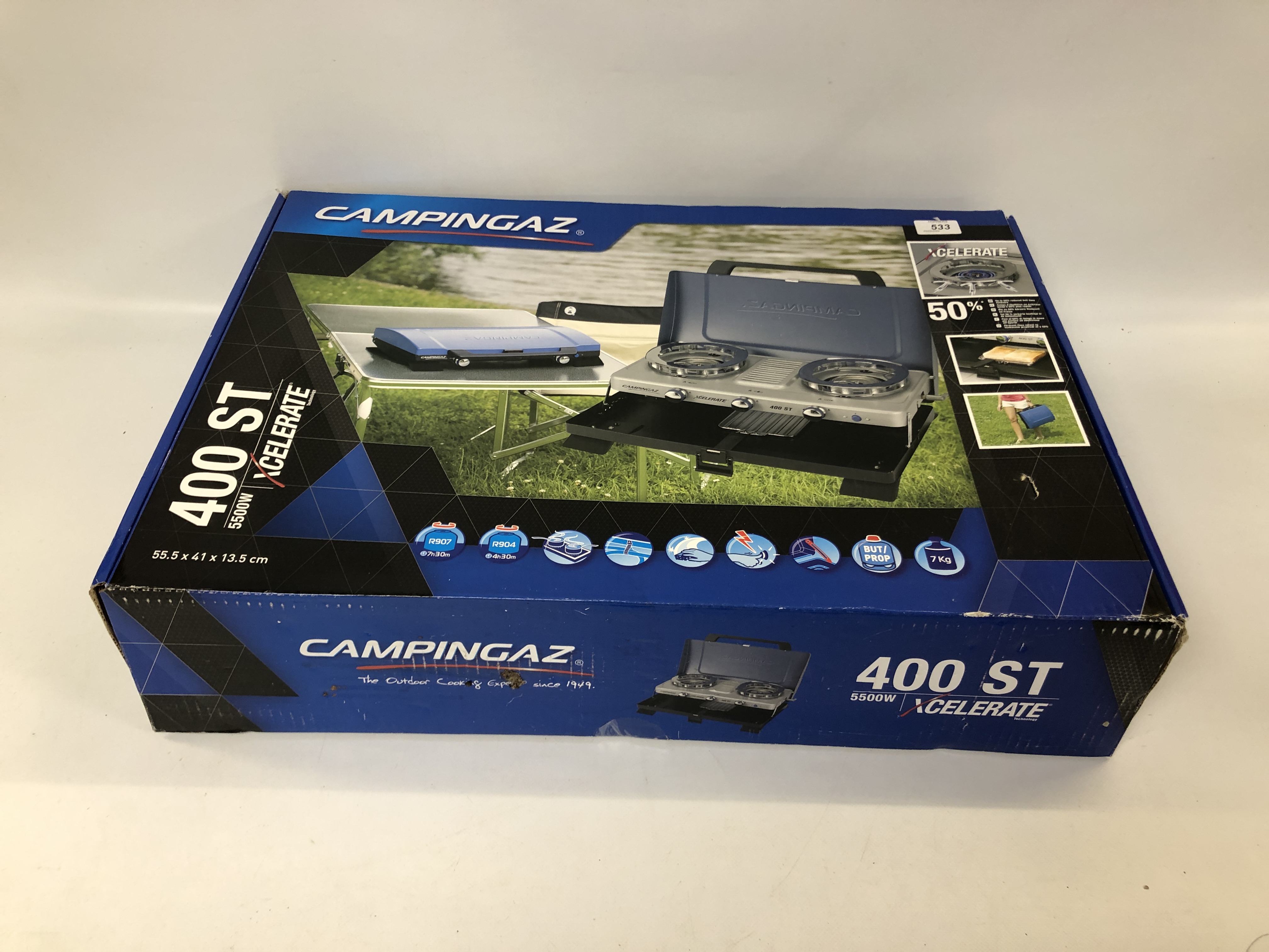 BOXED AS NEW CAMPINGAZ 400 ST 5500W CAMPING STOVE