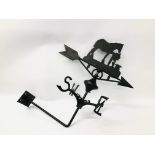 (R) BLACKSMITH WEATHER VANE - WALL