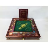 FRANKLIN MINT MONOPOLY BOARD GAME AND CONTENTS