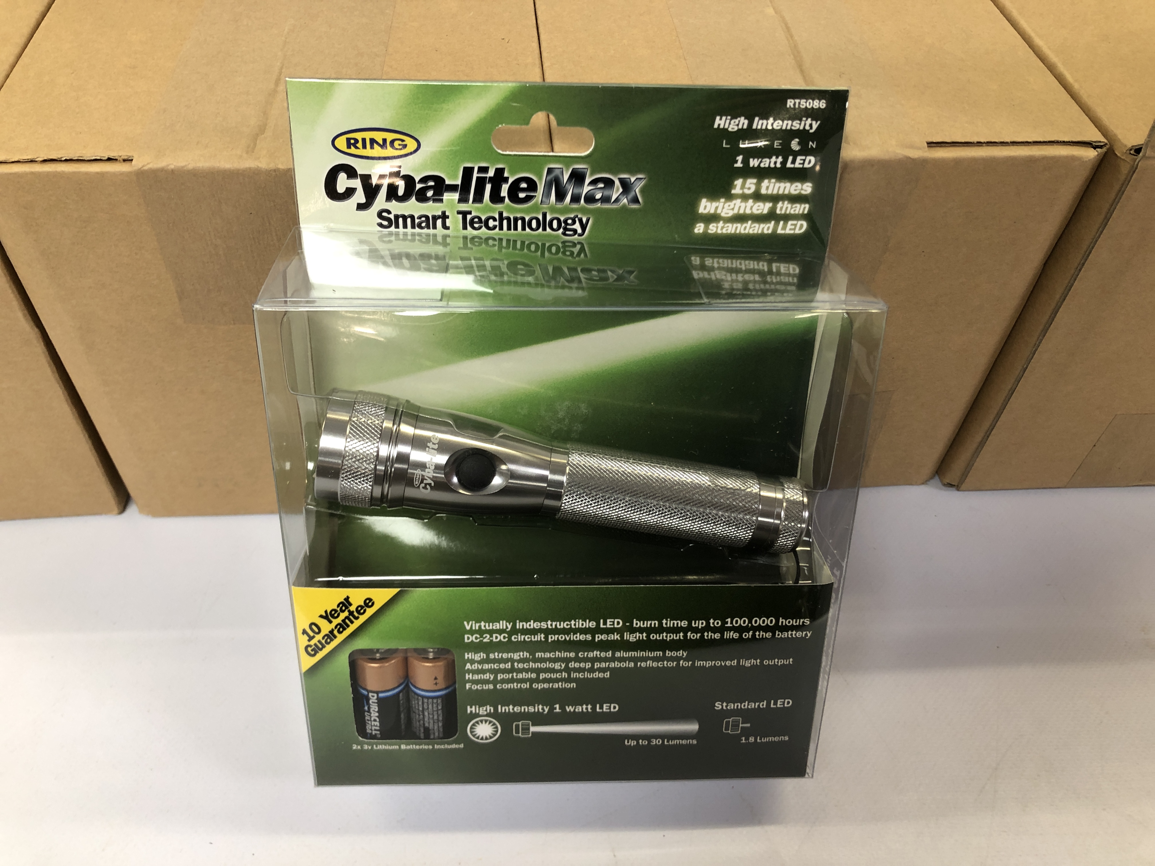 24 BOXED AS NEW GYBA-LITE MAX HIGH INTENSITY TORCHES - Image 2 of 4