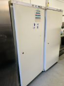 UPRIGHT FREEZER (POOR CONDITION) - W 77CM. D 72CM. H 169CM.