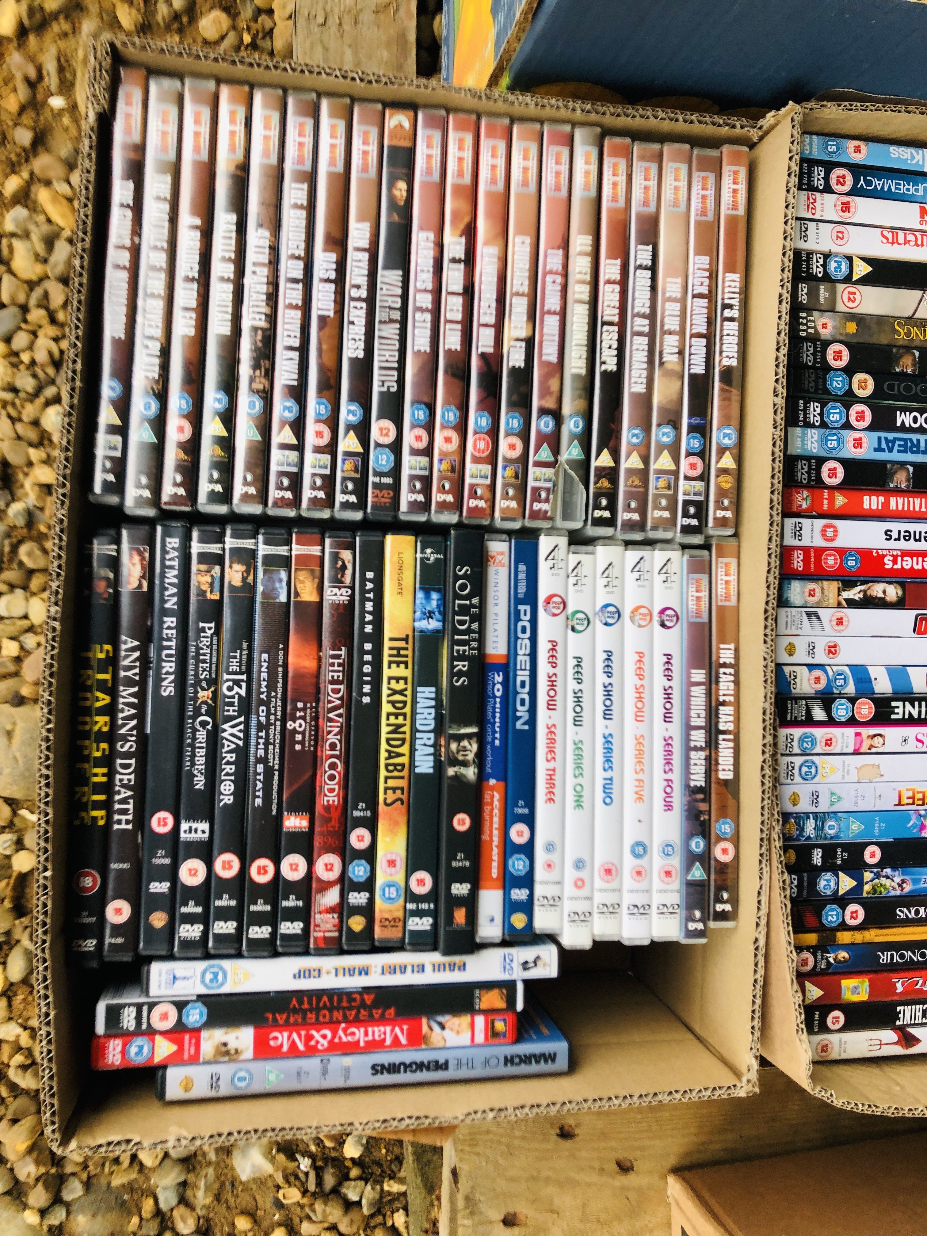 A LARGE COLLECTION OF MIXED DVD'S IN BOXES - Image 10 of 17